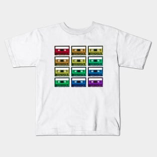 Cassette Rainbow Kids T-Shirt